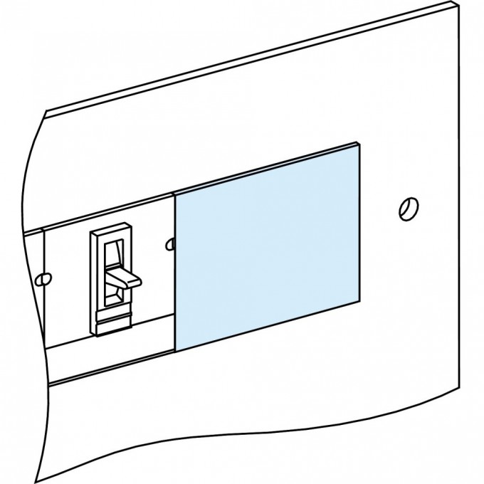 Панель-заглушка SCHNEIDER ELECTRIC PRISMA для вертикальных аппаратов NS-INS250 03249