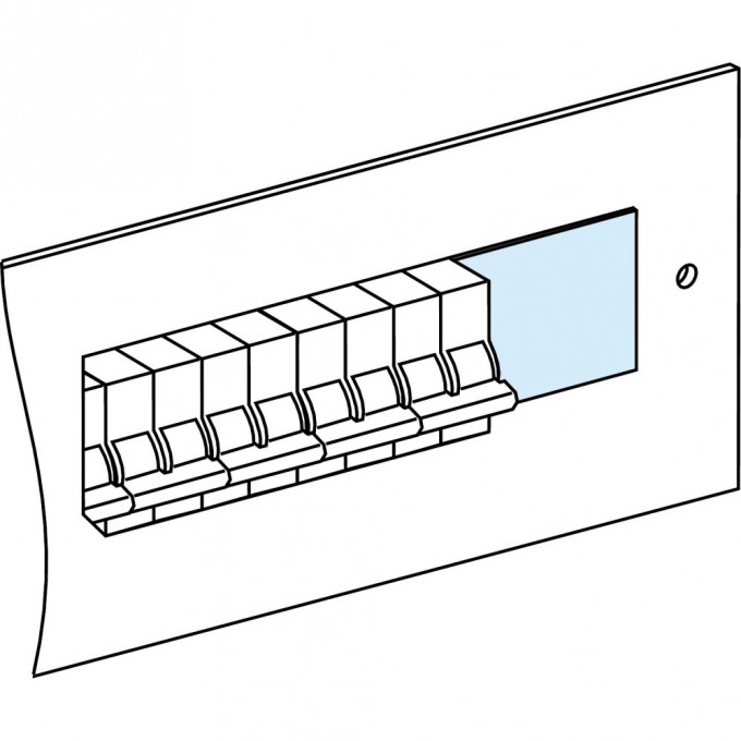 Панель-заглушка SCHNEIDER ELECTRIC PRISMA, Ш = 1000 ММ 03220