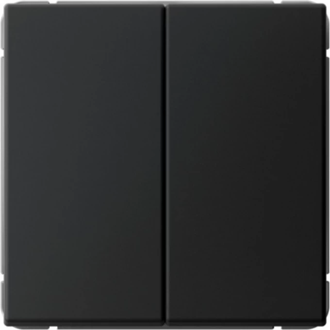 Переключатель 2-клавишный SCHNEIDER ELECTRIC ARTGALLERY (сх. 6/2) 10AX механизм, карбон GAL001065