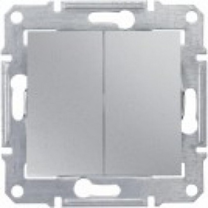 Переключатель 2-клавишный SCHNEIDER ELECTRIC SEDNA, сх.6+6, 10А, 250В, алюминий SDN0600160 Переключатель 2-клавишный SCHNEIDER ELECTRIC SEDNA, сх.6+6, 10А, 250В, алюминий SDN0600160