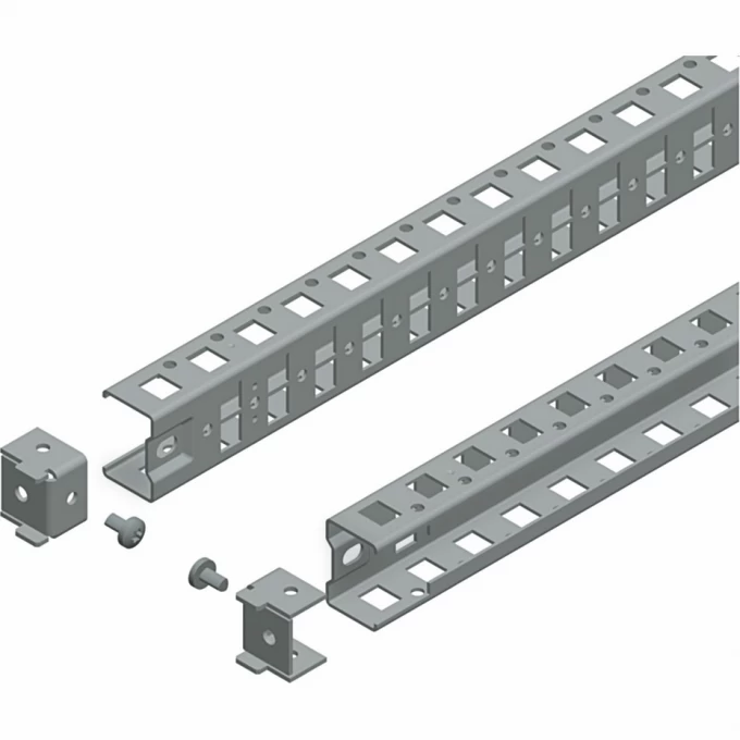 2 однорядные универсальные попеременные рейки SCHNEIDER ELECTRIC SPACIAL 400 NSYSUCR4040 2 однорядные универсальные попеременные рейки SCHNEIDER ELECTRIC SPACIAL 400 NSYSUCR4040
