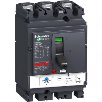 Автоматический выключатель 3П3Т SCHNEIDER ELECTRIC COMPACT TM80D NSX100N