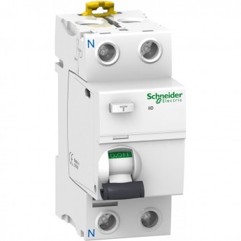 Дифференциальный выключатель (УЗО) SCHNEIDER ELECTRIC ACTI 9 iID 2П 63A 100mA AC-ТИП