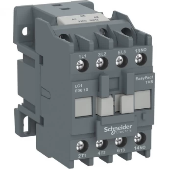 Контактор SCHNEIDER ELECTRIC EASYPACT TVS 1НЗ 6А 400В AC3 220В 50/60ГЦ