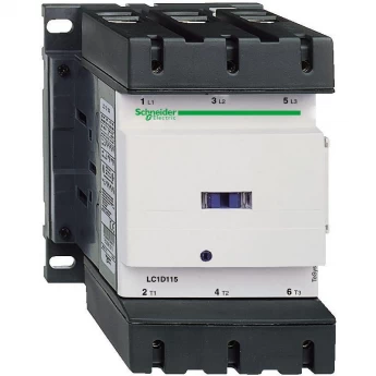 Контактор SCHNEIDER ELECTRIC TESYS 3P,150A,НО+НЗ,24V-, ограничитель