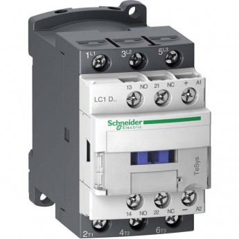 Контактор SCHNEIDER ELECTRIC TESYS 3P,32A,НО+НЗ,24V-,2.4ВТ, расширенный