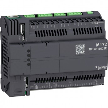 Программируемый контроллер SCHNEIDER ELECTRIC MODICON М172,без дисплея, 28 I/O, Eth, 2 MB