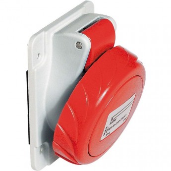 Розетка скрытая угловая, винтовая SCHNEIDER ELECTRIC PRATIKA 63А 3P+N+E IP67 380В