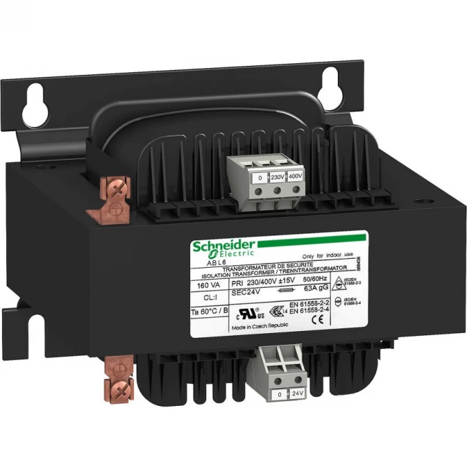 Трансформатор SCHNEIDER ELECTRIC MODICON 230-400В 1X230В 63ВA ABL6TS06U Трансформатор SCHNEIDER ELECTRIC MODICON 230-400В 1X230В 63ВA ABL6TS06U