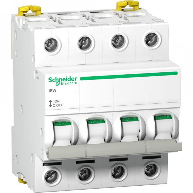 Выключатель нагрузки SCHNEIDER ELECTRIC ACTI 9 iSW 4П 63A A9S65463 Выключатель нагрузки SCHNEIDER ELECTRIC ACTI 9 iSW 4П 63A A9S65463